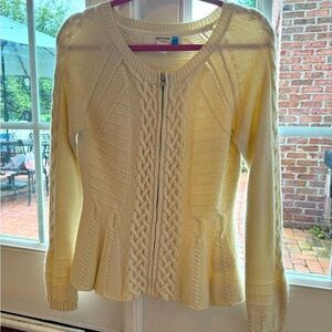 Anthropologie Sparrow Cream Sweater